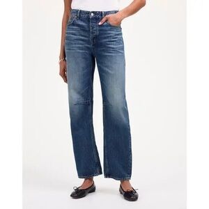 Madewell Darted Barrel Jeans